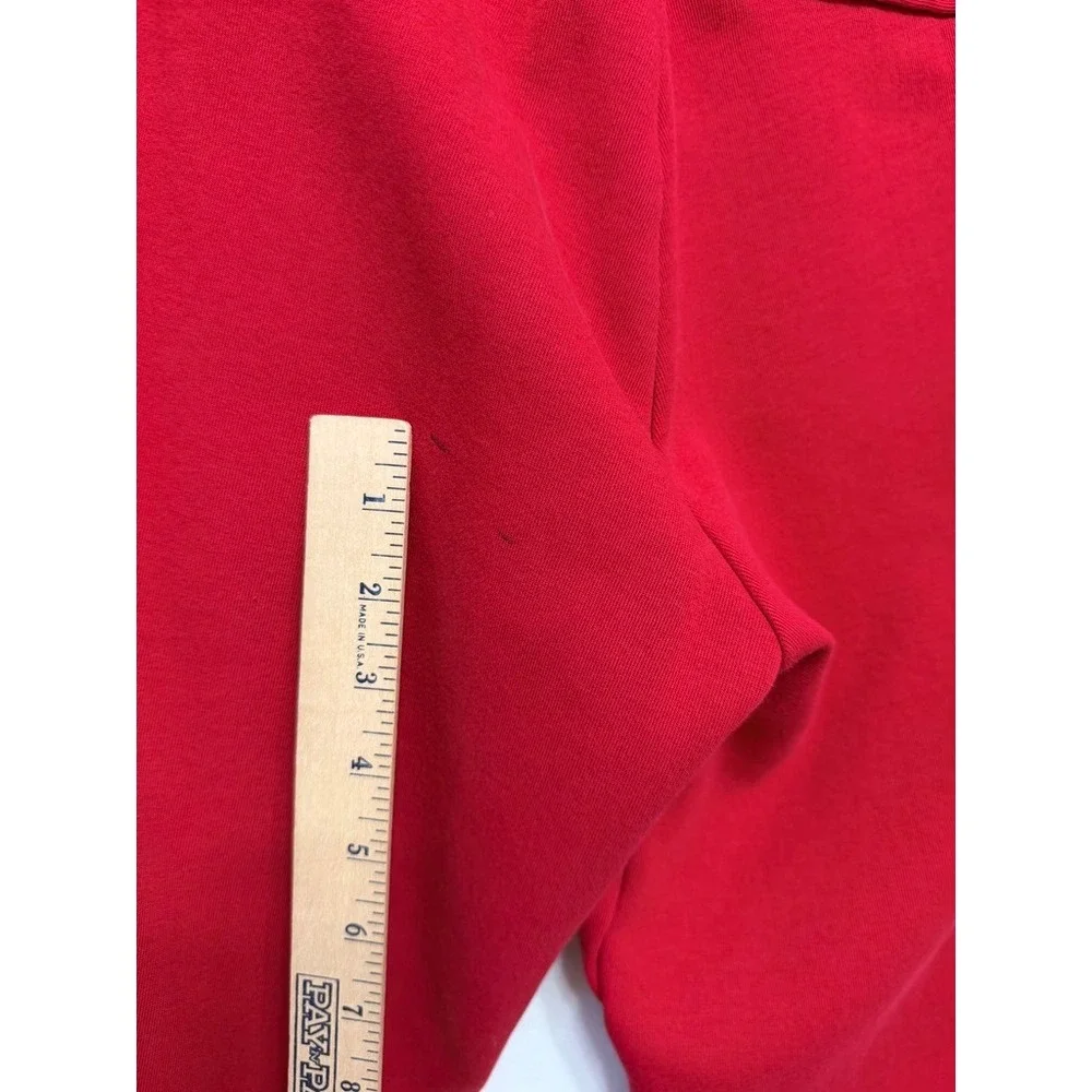 Polo Ralph Lauren Red Jogger Sweatpants Embroidered Pony Size Small